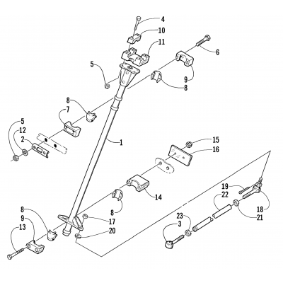 STEERING POST ASSEMBLY