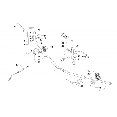 HANDLEBAR AND CONTROLS