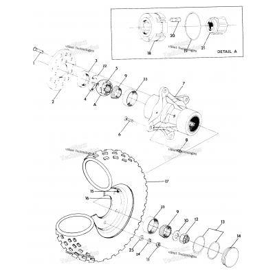 Front Wheel Assembly 4X4updated 4/89