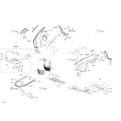 Bottom Pan Expedition - 800R E-Tec