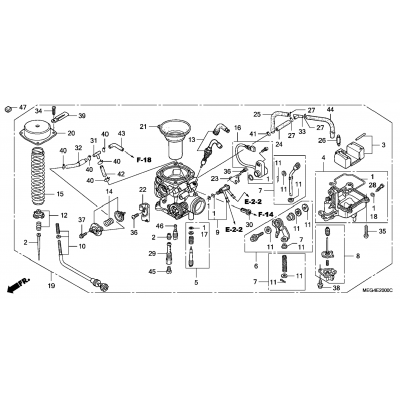 CARBURETOR (A/CM)