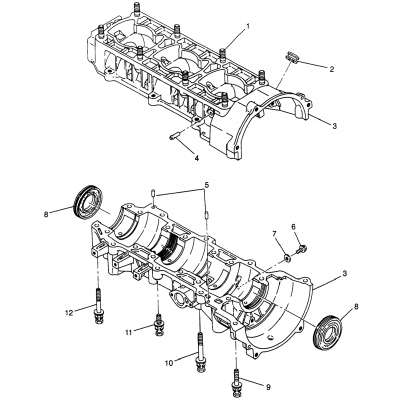 Crankcase Xlt Ltd Sp