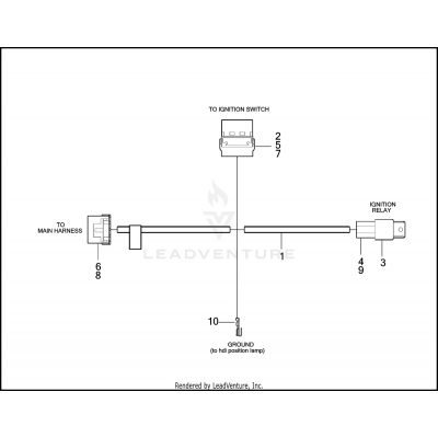 IGNITION SWITCH WIRING HARNESS