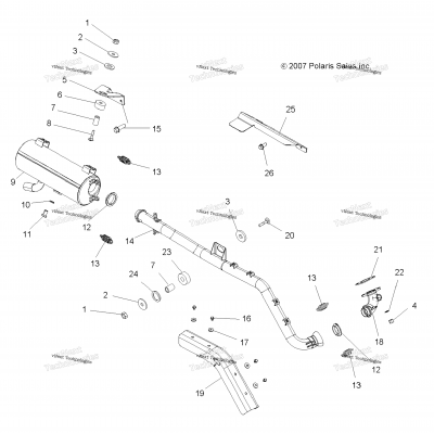 Engine, Exhaust System