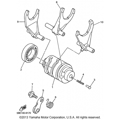 Shift Cam Fork