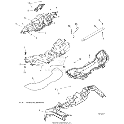 BODY, HOOD AND FRONT BODY WORK - A19DBA50A5 (101267)