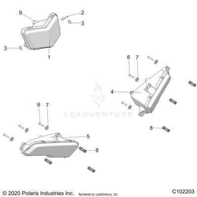 ELECTRICAL, HEADLIGHTS - A25SDZ57AP (C102203)