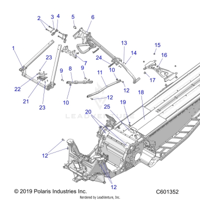 CHASSIS, CHASSIS ASM. and OVER STRUCTURE - S20EKL8RS ALL OPTIONS (C601352)
