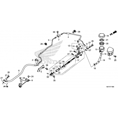 REAR BRAKE MASTER CYLINDER (1)