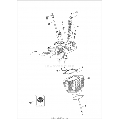 CYLINDERS, HEADS & VALVES - TWIN CAM 110™