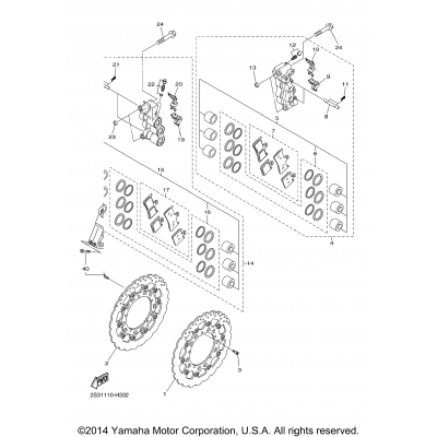 Front Brake Caliper