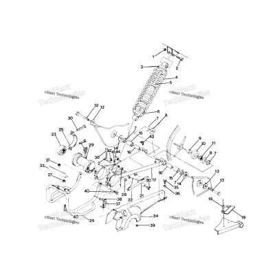 Swing Arm Weldment 4X6updated 4/89 (49173717370026)