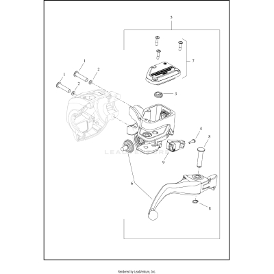 BRAKE CONTROL, FRONT