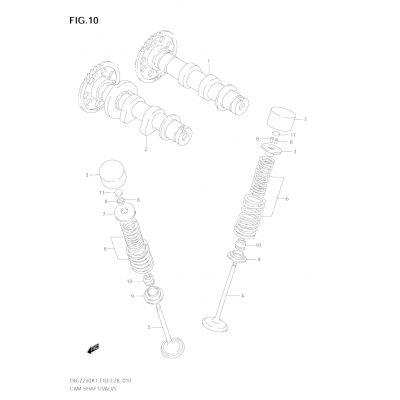 CAM SHAFT/VALVE