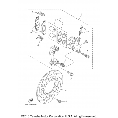 Front Brake Caliper