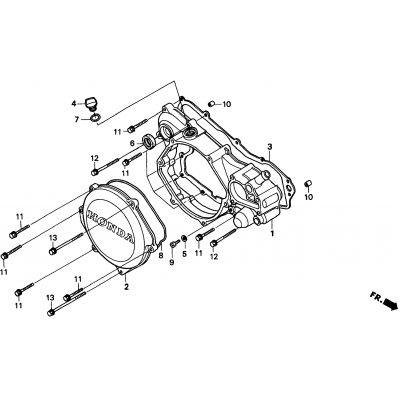 RIGHT CRANKCASE COVER