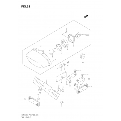 REAR COMBINATION LAMP