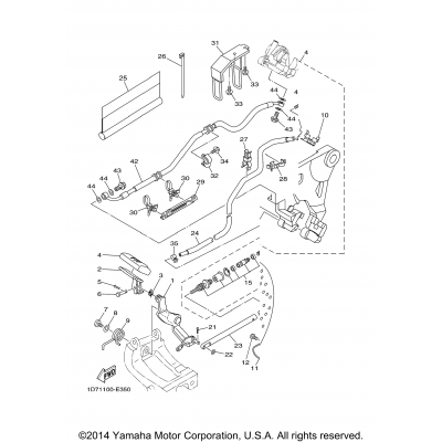 Rear Brake Caliper