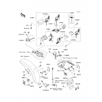 Ignition Switch/Locks/Reflectors