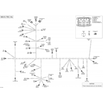 10- Electrical Harness - 800 E-TEC