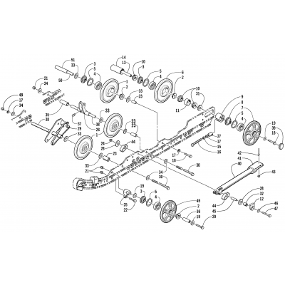 IDLER WHEEL ASSEMBLY