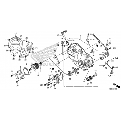 RIGHT CRANKCASE COVER