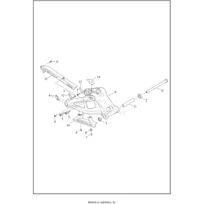 FORK, REAR AND BELT GUARD