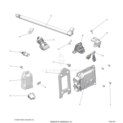 ELECTRICAL, SWITCHES, SENSORS and ECM - A23SWE57F1/S57C1/C2/E1/E2 (C0201251)