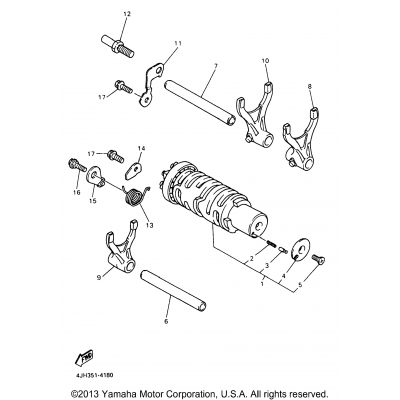 Shift Cam Fork