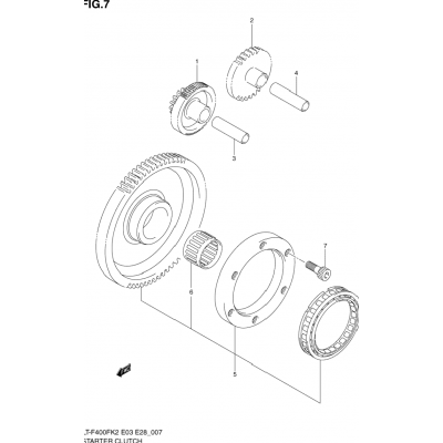 STARTER CLUTCH