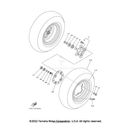 FRONT WHEEL