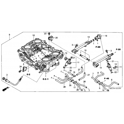 THROTTLE BODY (ASSY.)