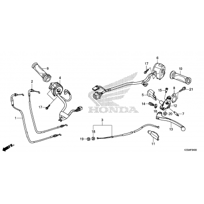 HANDLE LEVER / SWITCH / CABLE