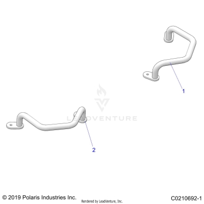 BODY, REAR HANDGRIP - A25SVE95PG (C0210692-1)