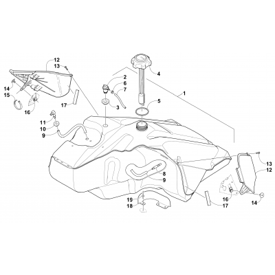 GAS TANK ASSEMBLY