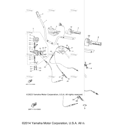 Steering Handle Cable