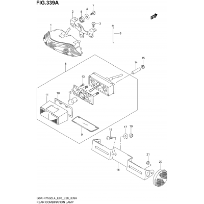 REAR COMBINATION LAMP