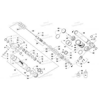 FRONT SUSPENSION SHOCK ABSORBER