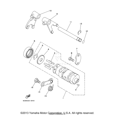 SHIFT CAM FORK
