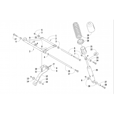 REAR SUSPENSION FRONT ARM ASSEMBLY