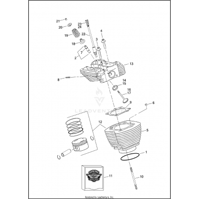 CYLINDERS, HEADS AND VALVES - TWIN CAM 103™