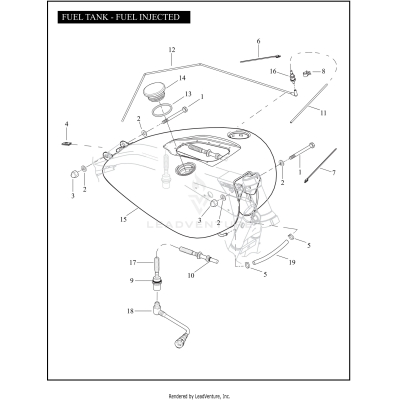 FUEL TANK - FUEL INJECTED