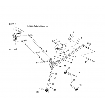 Suspension, Radius Rods & Trailing Arm 2