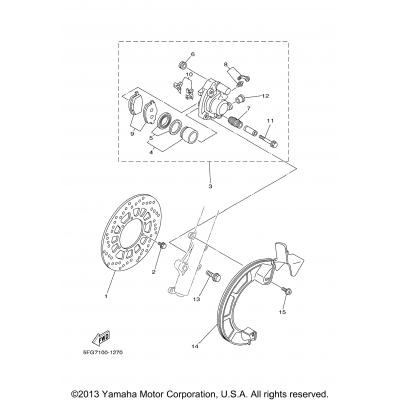 Front Brake Caliper