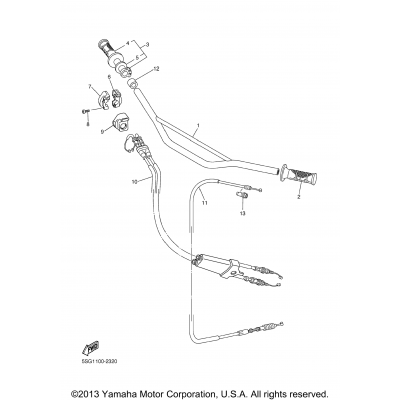 Steering Handle Cable