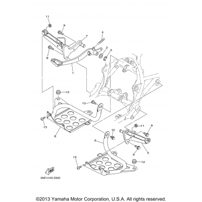 Stand Footrest