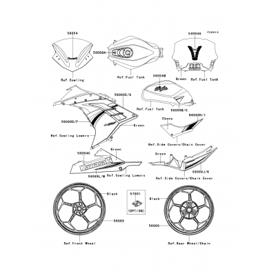 Decals(Green)(AESA)