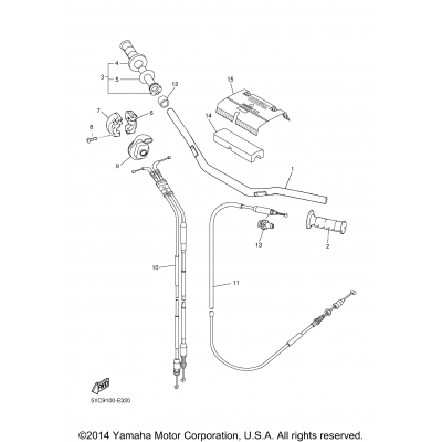 Steering Handle Cable