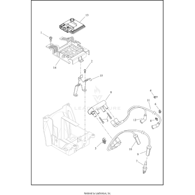 ELECTRONIC CONTROL MODULE (ECM) AND COIL