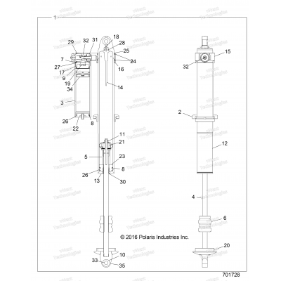 Suspension, Rear Shock Internals